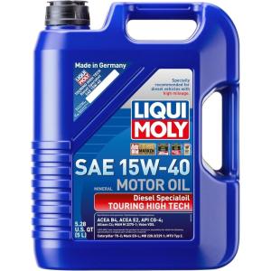 imageLIQUI MOLY Touring High Tech Diesel Specialoil SAE 15W40  5 L  Touring engine oil  SKU 20445 Liter