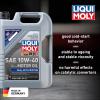 imageLIQUI MOLY MoS2 Antifriction SAE 10W40  5 L  Part synthetic engine oil  SKU 20435 Liter