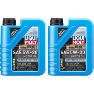 imageLIQUI MOLY Longtime High Tech SAE 5W30  5 L  Fully synthetic engine oil  SKU 20391 Liter Pack of 2