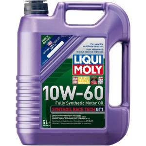 imageLIQUI MOLY Synthoil Race Tech GT1 SAE 10W60  5 L  Fully synthetic engine oil  SKU 20245 Liter  Pack of 4